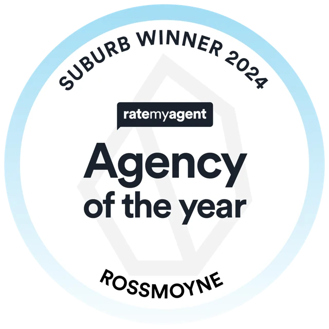 RateMyAgent Agency of the Year 2024, Rossmoyne