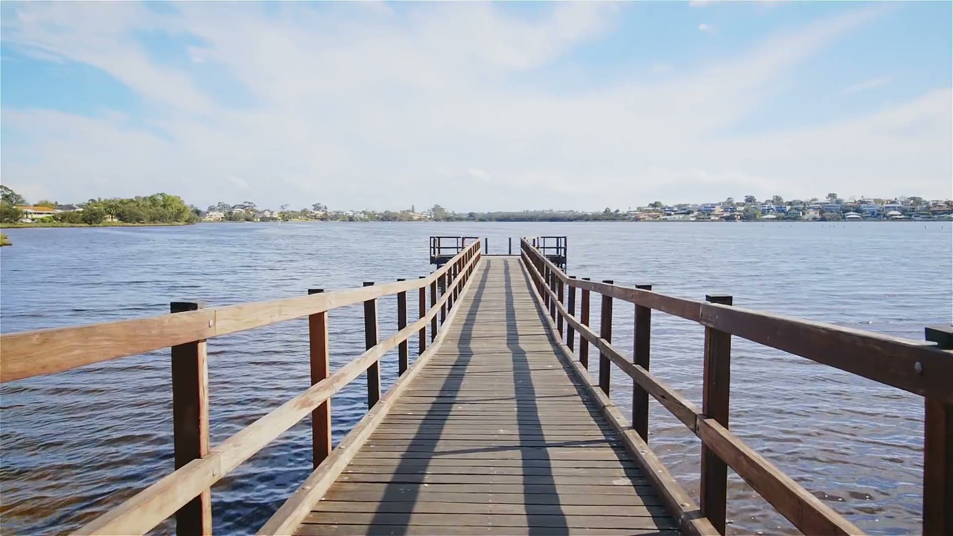 The jetty on the Canning River at Shelley